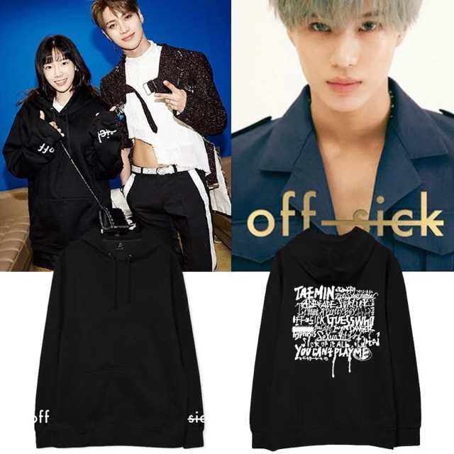 SHINEE TAEMIN OFFSICK CONCERT X TAEYEON HOODIE | Shopee Malaysia