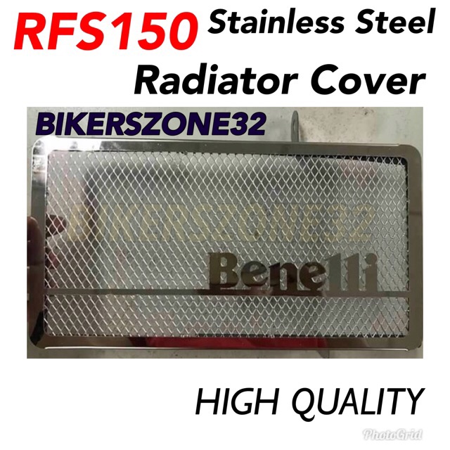 Benelli RFS150 Stainless Steel Radiator Cover | Shopee Malaysia