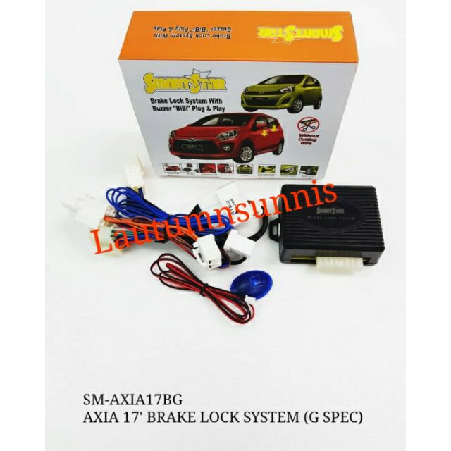 [FREE LOCK UNLOCK SWITCH] PERODUA AXIA (SPEC: G, GXTRA) 2017-2022 BRAKE ...