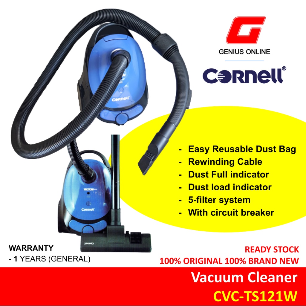 Cornell Vacuum Cleaner Overheating Prevention (1200W) CVCTS121W