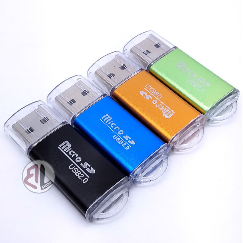 Portable Colorful High Speed Usb 2.0 Micro Sd T-flash Tf Memory