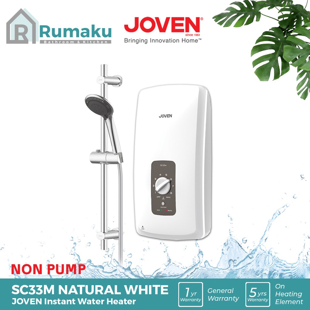 Joven Sc M Instant Water Heater Non Pump Shopee Malaysia