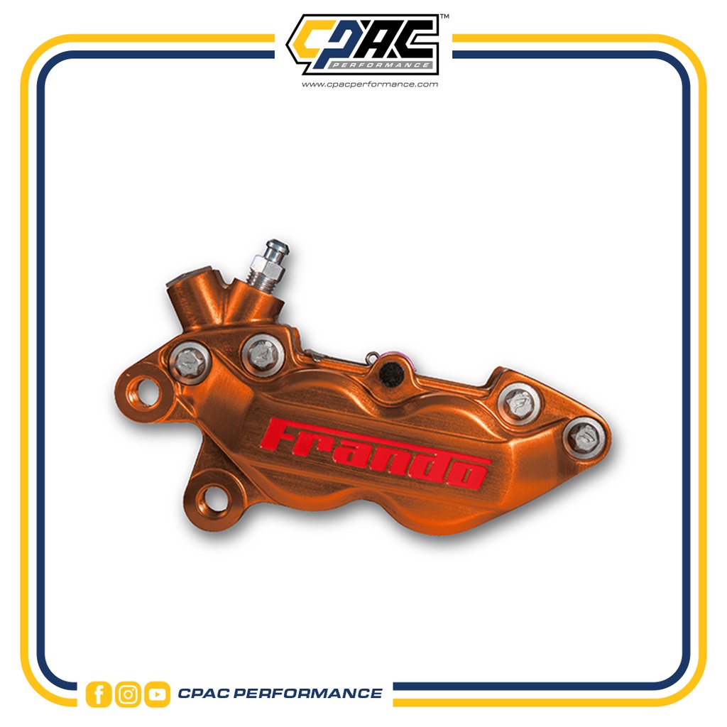 FRANDO FR6 4 Piston Brake Caliper (Axial) Shopee Malaysia