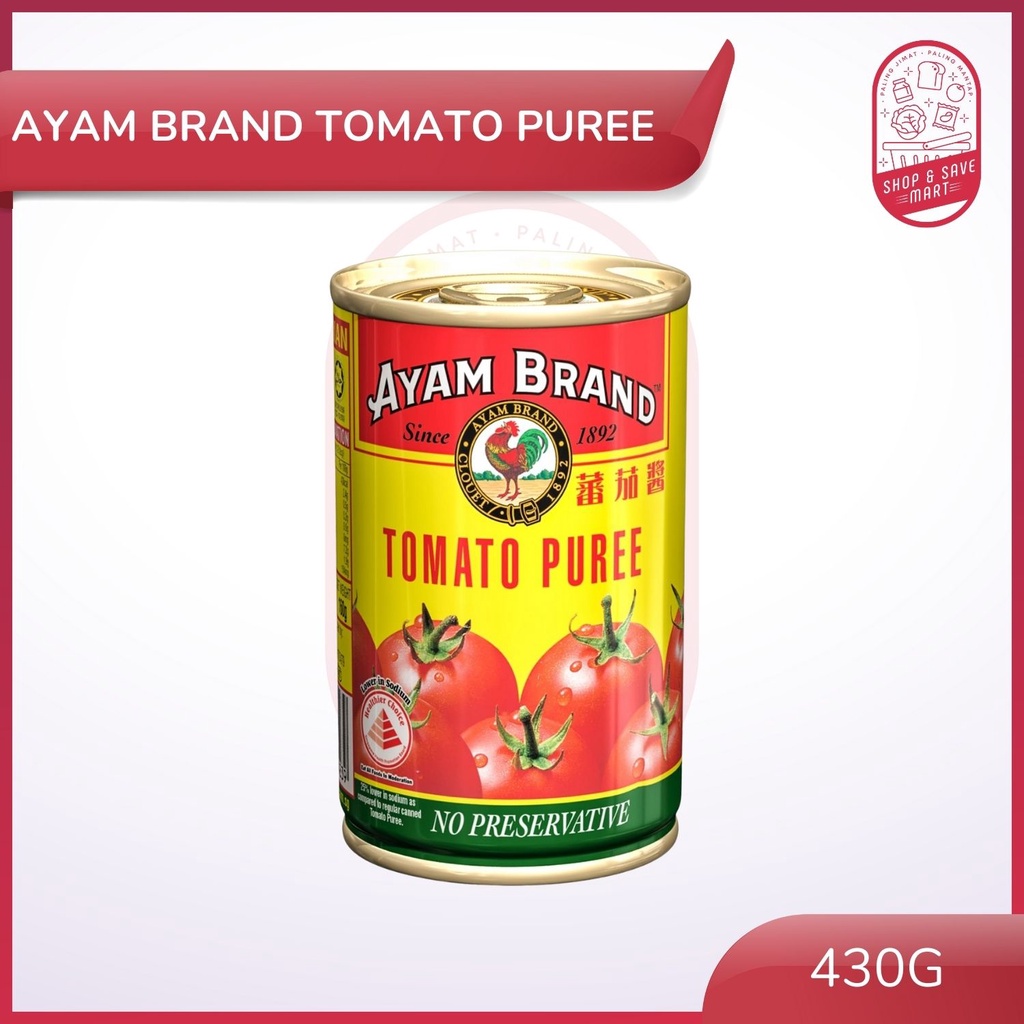 Ayam Brand Tomato Puree 430g Ayam Brand Puri Tomato Shopee Malaysia
