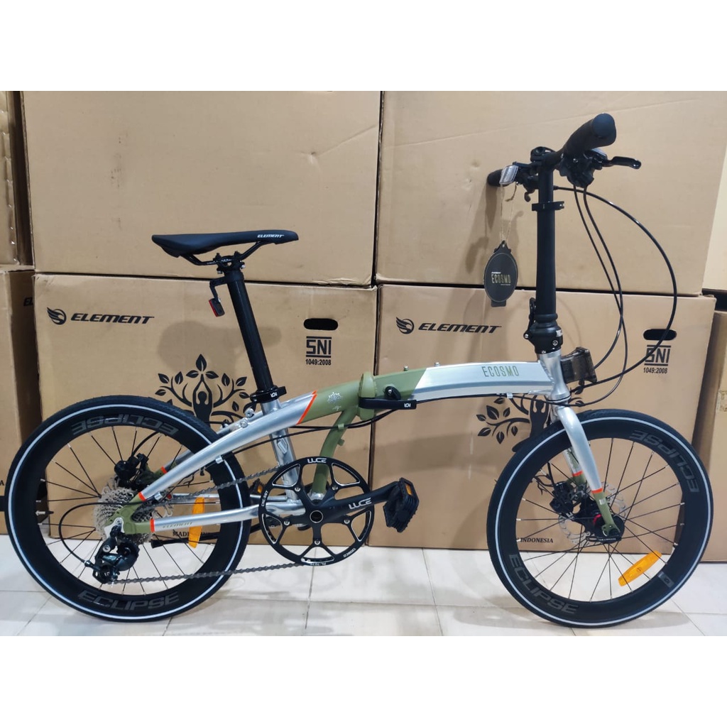 Folding best sale bike ecosmo