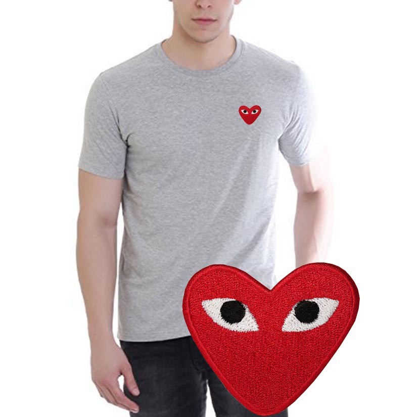 T shirt cheap with heart logo