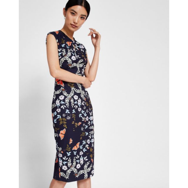 Ted baker store kyoto print dress