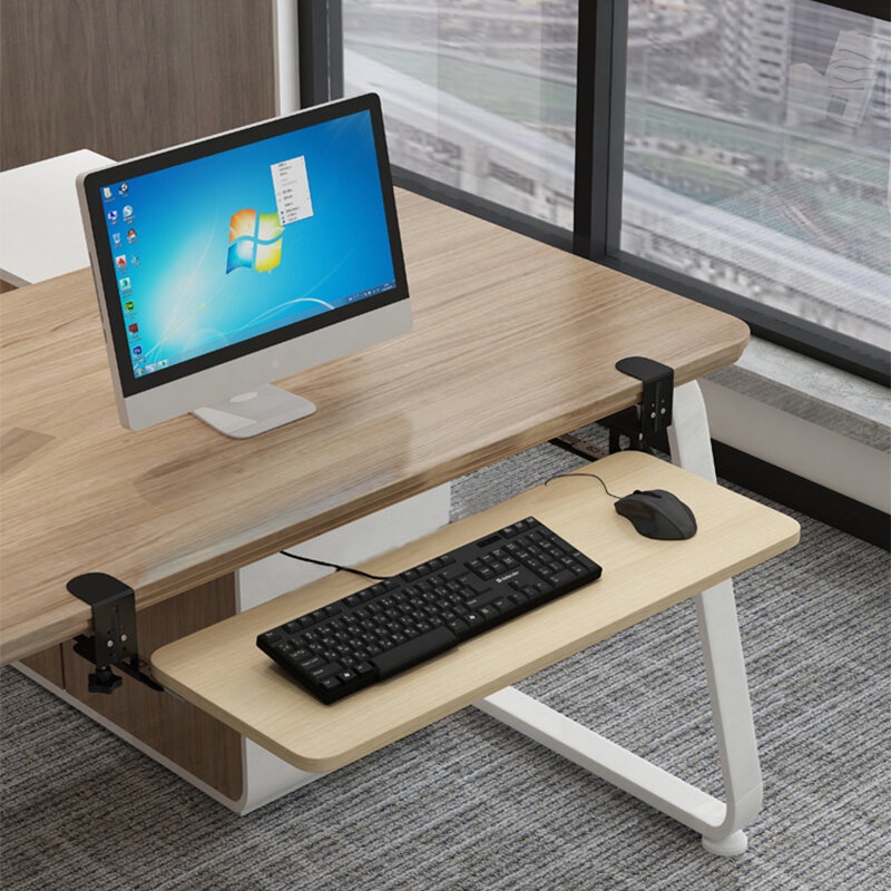 Keyboard and Mouse Pad Extension Board Punch-Free Mouse Laptop Desktop ...