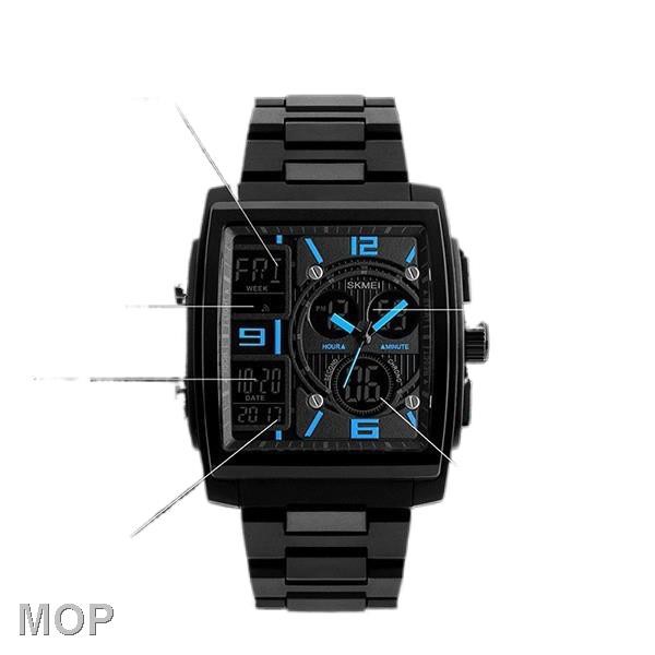 qiblat watch Original With Tag SKMEI 1274 Men Digital Dual Display Watches Jam tangan lelaki Shopee Malaysia