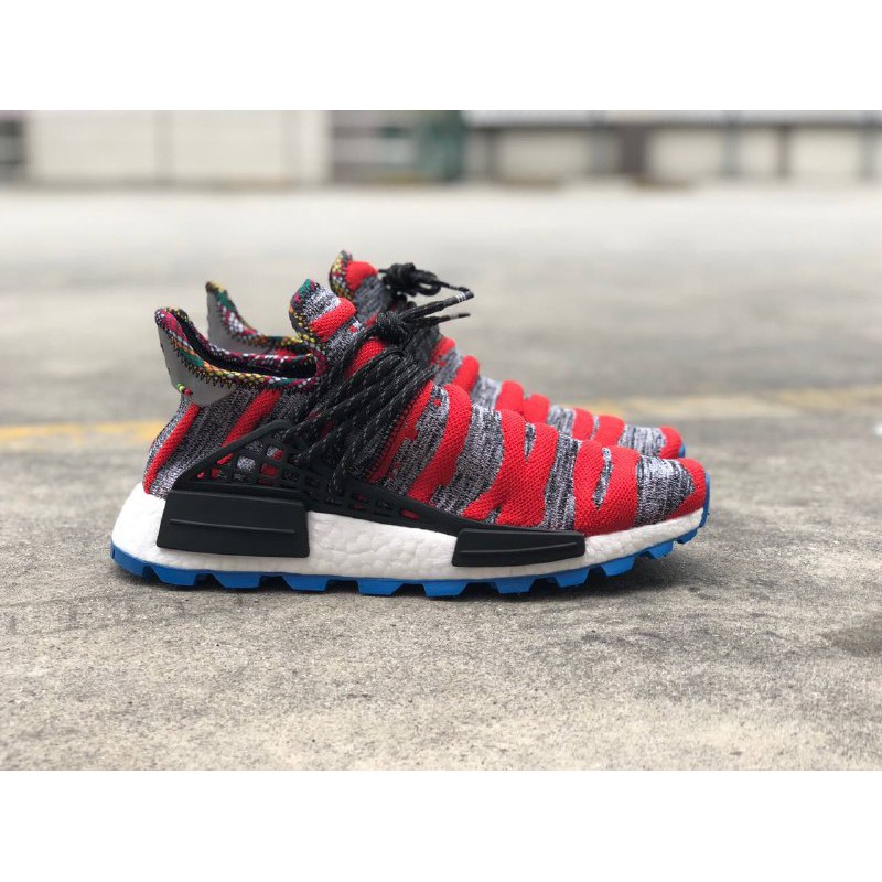 ADIDAS NMD HUMAN RACE GREY RED