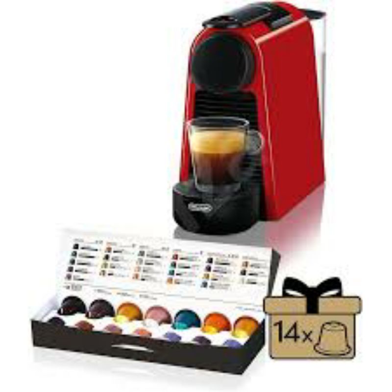 Nespresso Essenza Mini Coffee Machine Red D30MERENE Shopee Malaysia