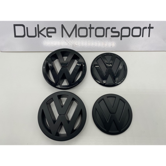 VW Zeichen Golf V 5 Schwarz Heck hinten Emblem Logo Badge