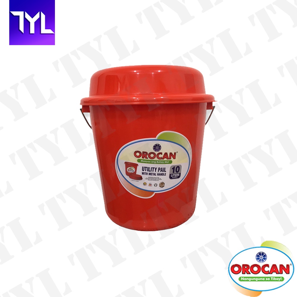 NEW Orocan Pail 10L / Timba Balde Drum Bucket Bathroom Water Tubig Tub ...