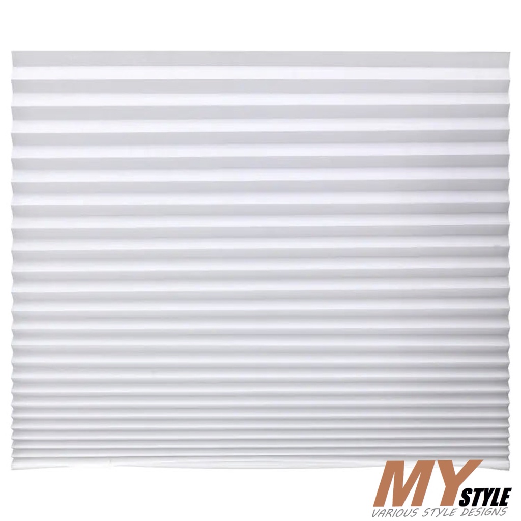 VARIOUS STYLE DESIGNS IKEA SCHOTTIS PLEATED BLIND WHITE 90x190CM BLINDS