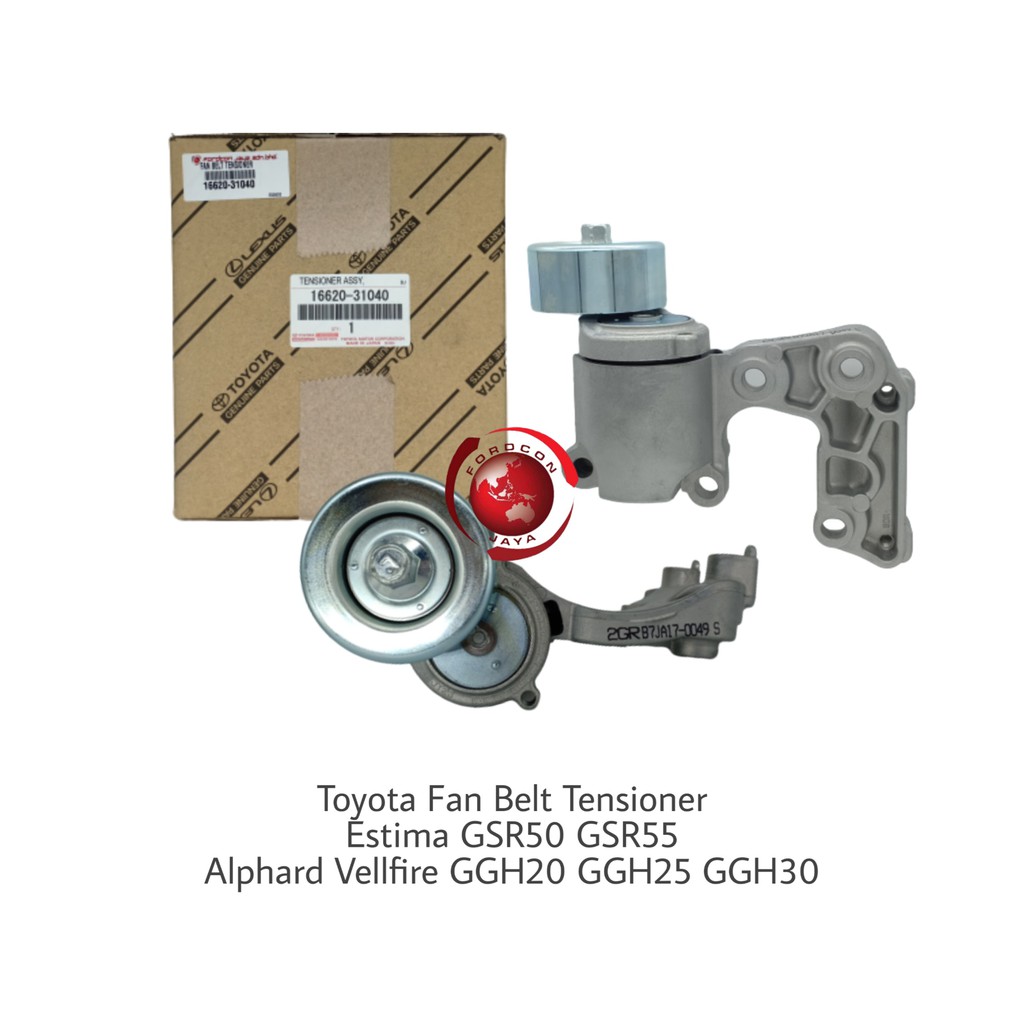 Toyota Fan Belt Tensioner 1662031040 Estima 3.5 GSR50 Harrier 3.5