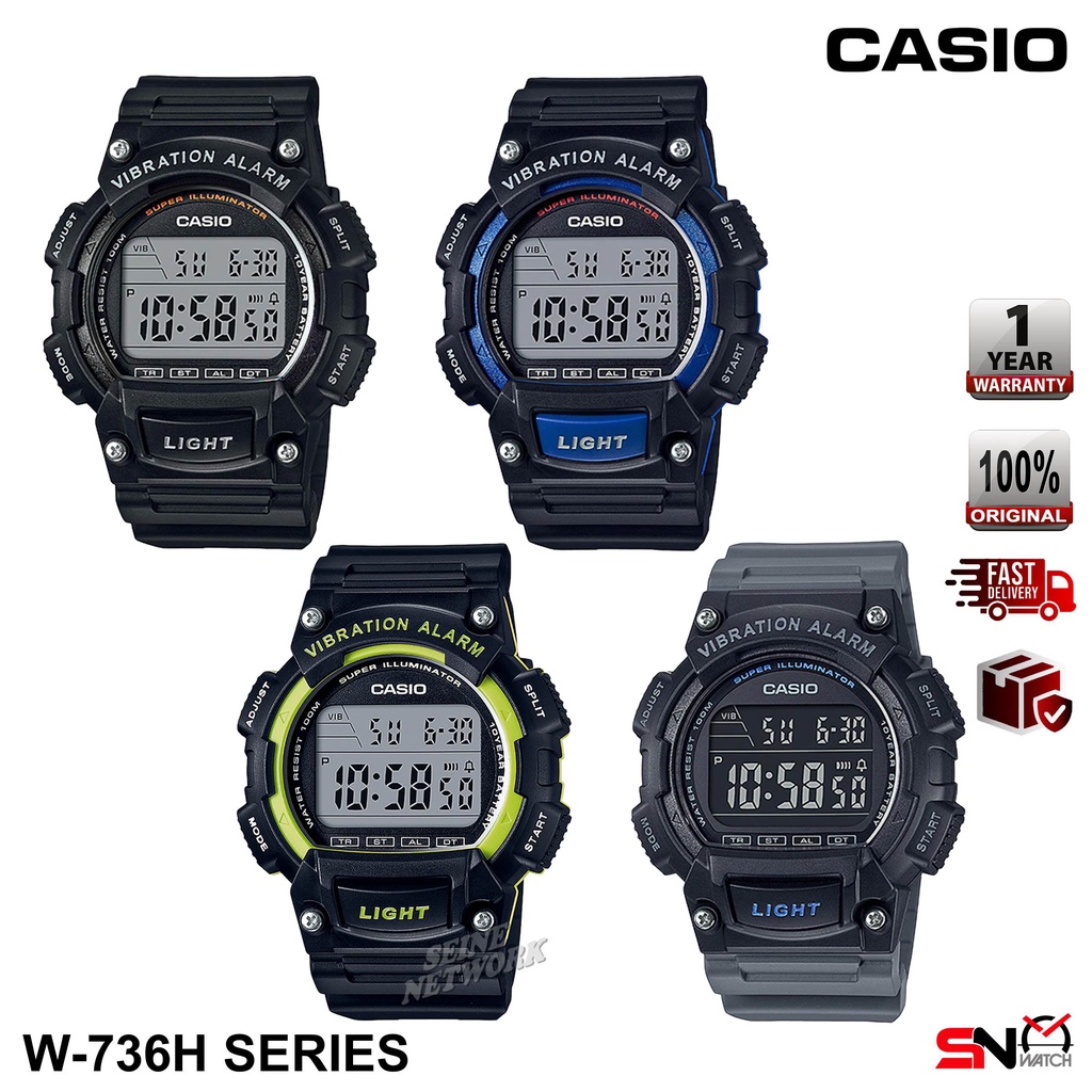 Casio w 736 h on sale