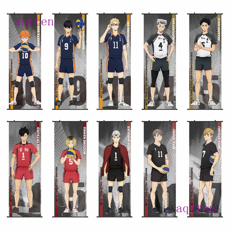 Aqtten Hot Japan Anime Haikyuu!! Shoyo Hinata Shonen Home Decor Poster ...