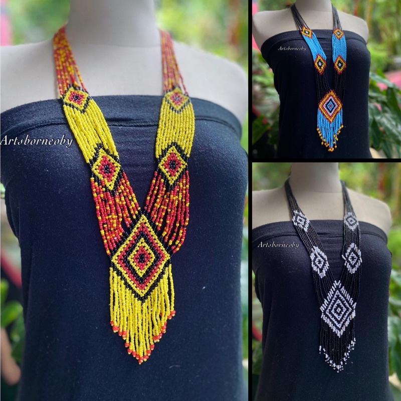 ETHNIC BEAD NECKLACE (3)! | Shopee Malaysia