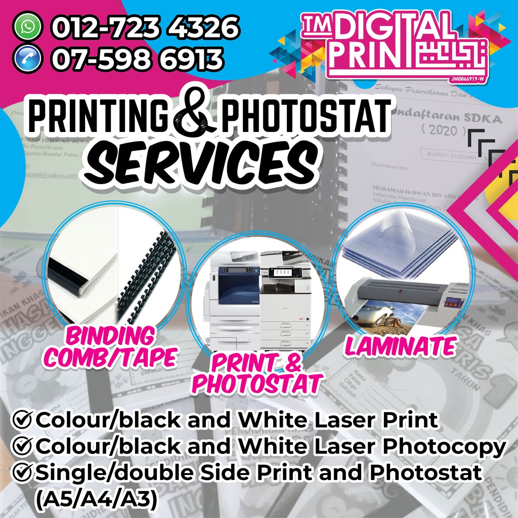 Printing and binding services near me discount