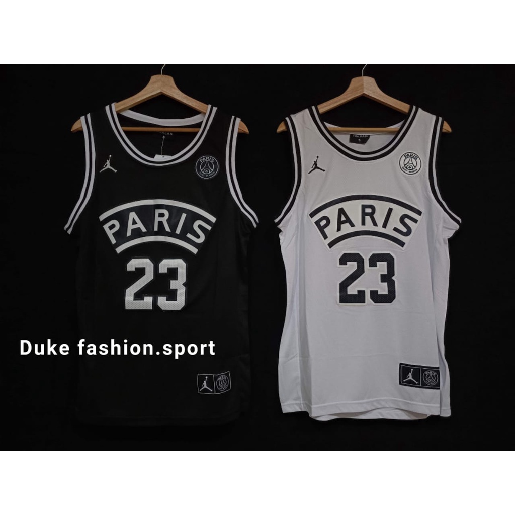 NBA Jersey 23 Michael Jordan Paris Jersey basketball jersey Basketball Jersey Baju Bola Keranjang 23 Shopee Malaysia