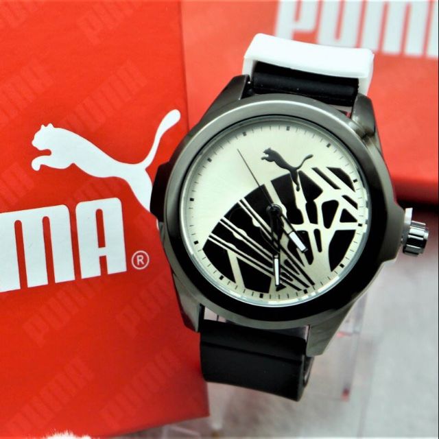 Jam Puma Sport Rubber Shopee Malaysia