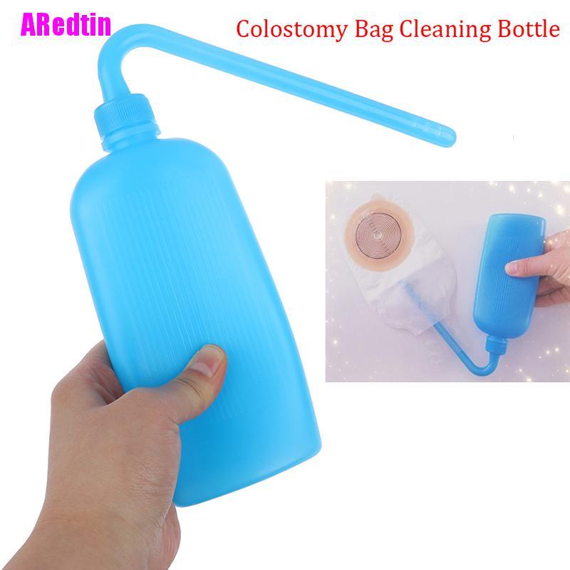 [ARedtin] 300ml Feminine Hygiene Cleaning Colostomy Bag Plastic Wash Bottle Ostomy Pouches