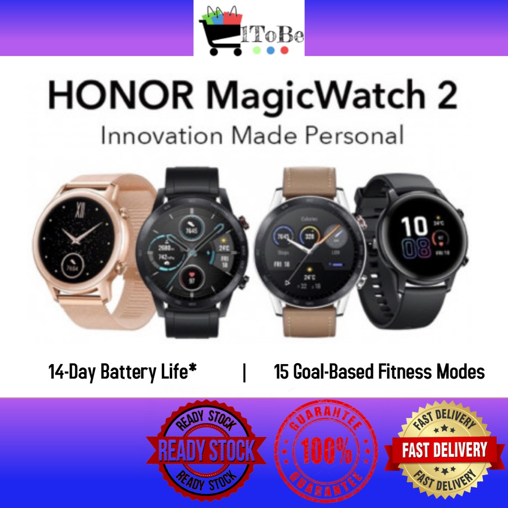 Buy HONOR MagicWatch 2 42mm: 15 Goal-Based Fitness Modes