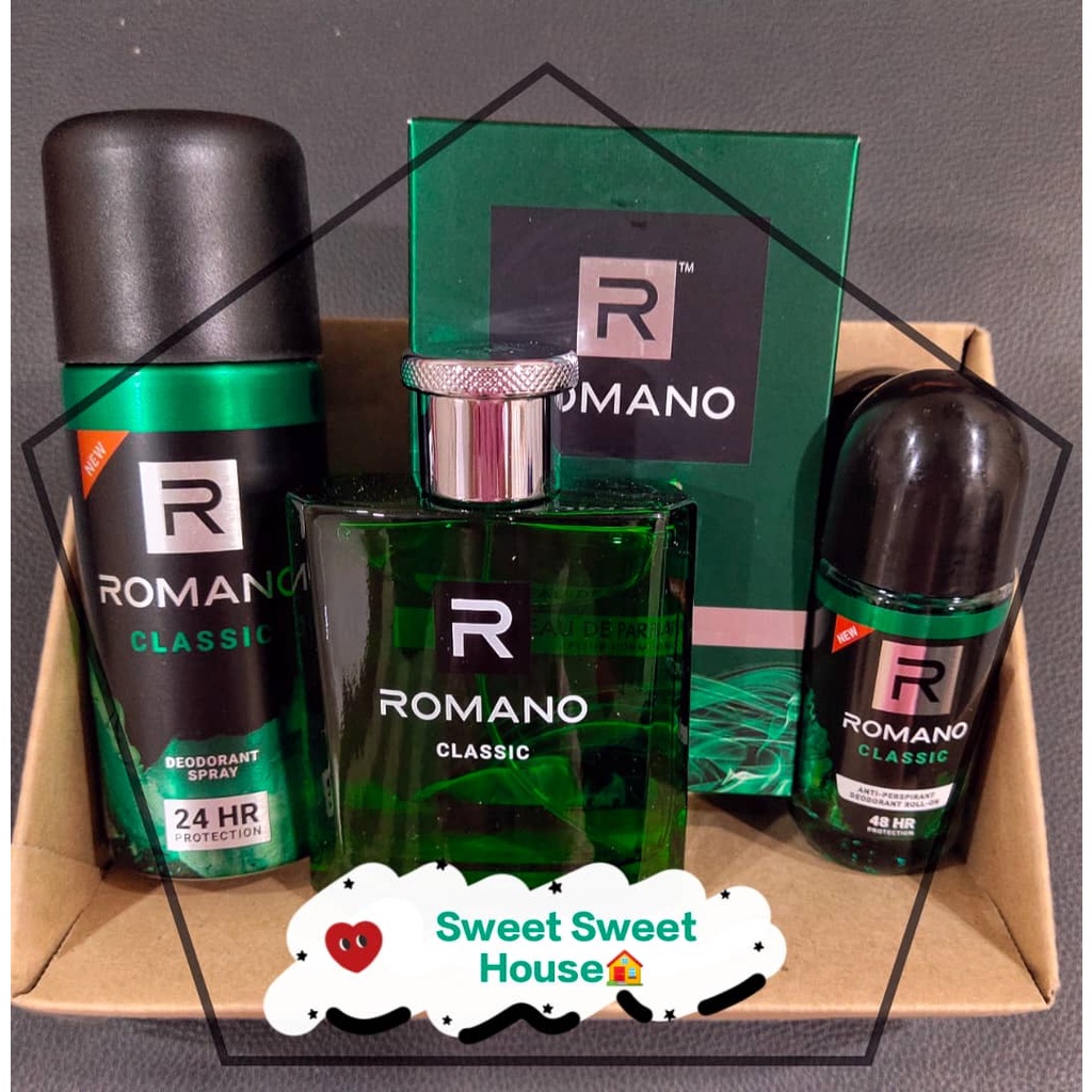 ROMANO Valueble Men Perfume Gift Set Siuable For Wedding , Birthday
