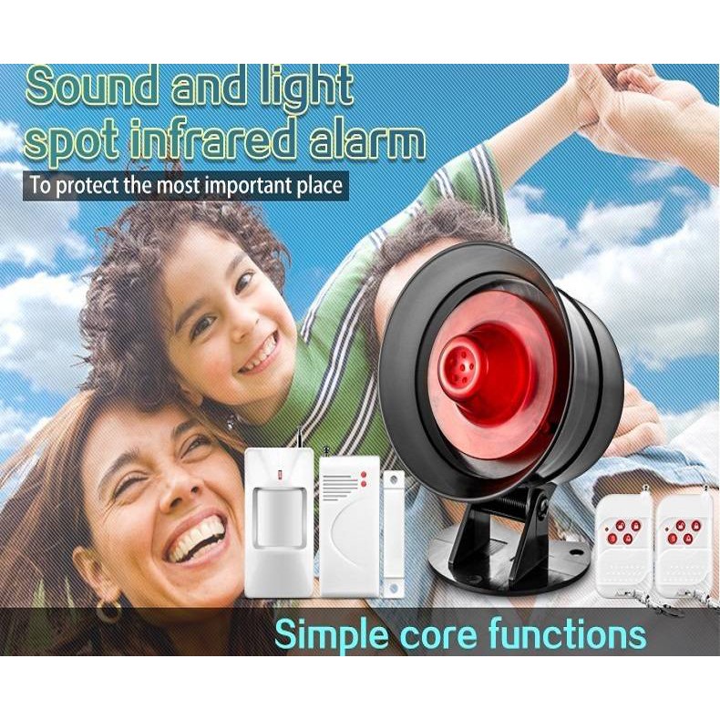 2018Wireless Home House Alarm Siren System Security Burglar System