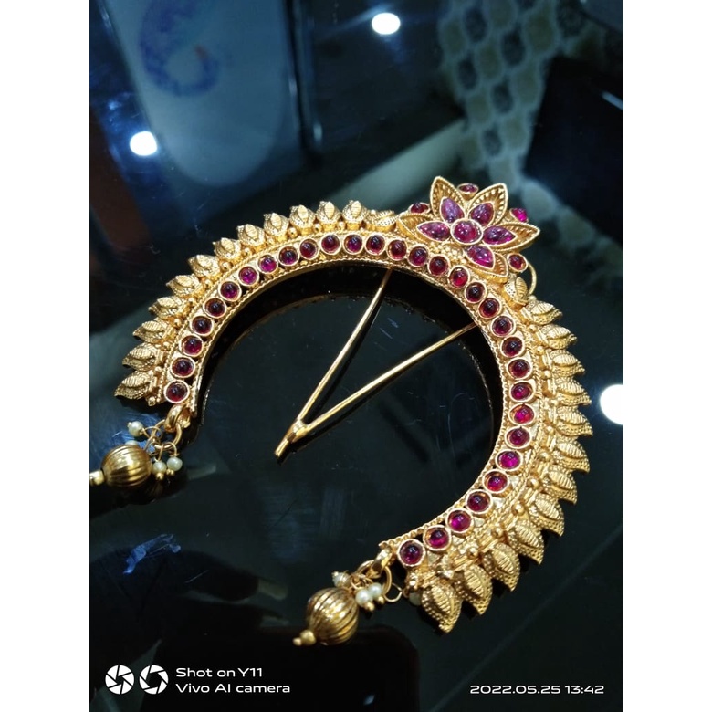 Traditional Ethnic Gold Plated Juda Pins with Pearl Shopee Malaysia