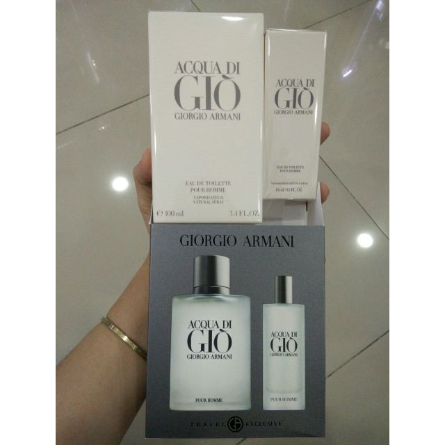 Acqua di gio travel exclusive hotsell