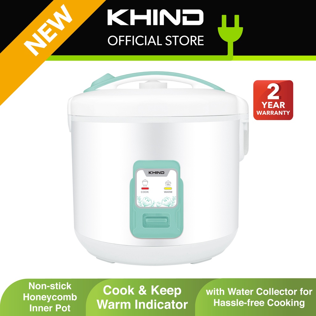 KHIND Jar Rice Cooker (1.8L) RCJ188 Shopee Malaysia