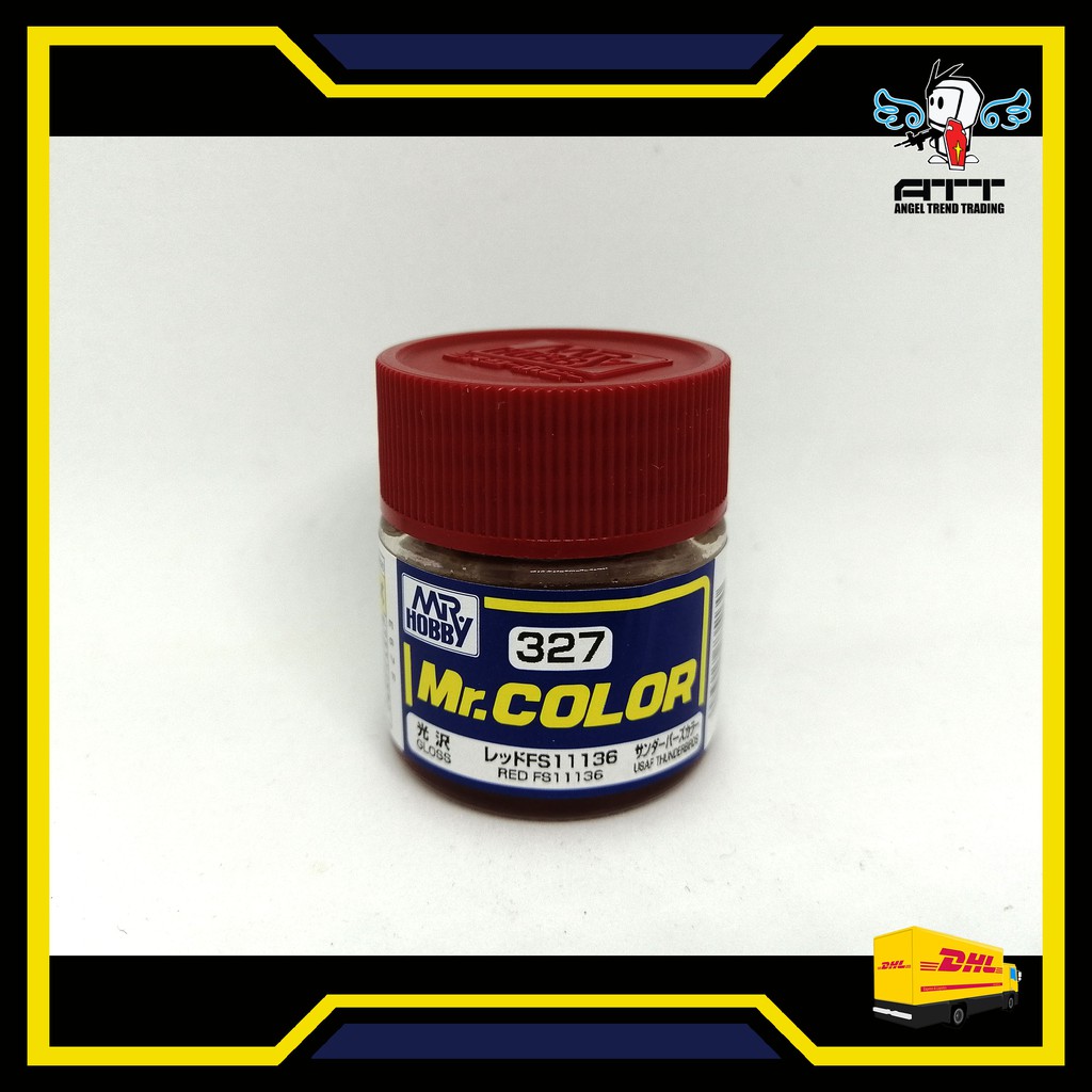 MR.COLOR 327 RED FS11136 10ML (Gunpla Gundam Paint Model Kit Tools