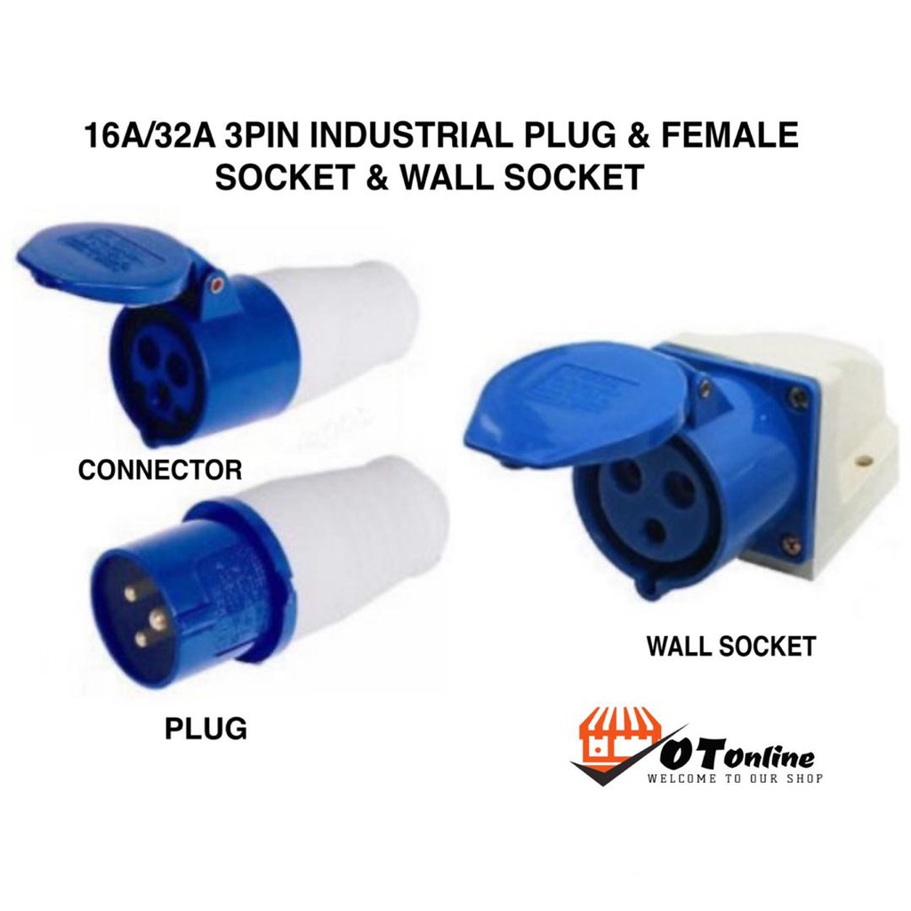 cee-240v-16a-32a-3-pin-industrial-site-plug-and-sockets-3-ways-male