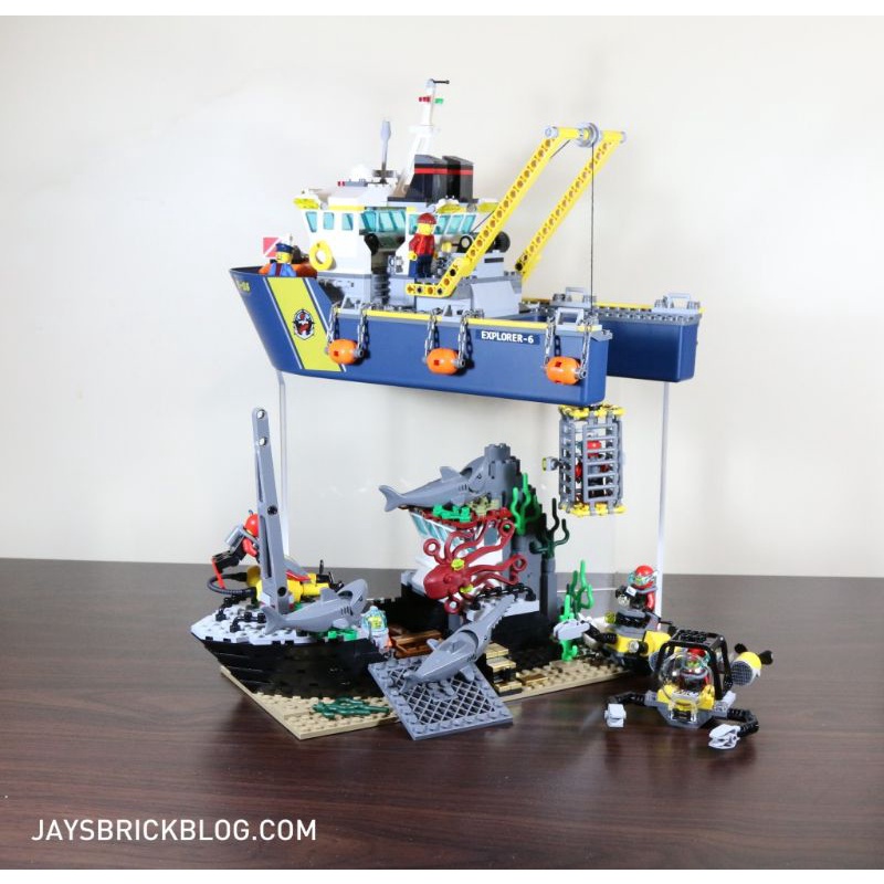 Lego Deep Sea Exploration Vessel 60095 Shopee Malaysia