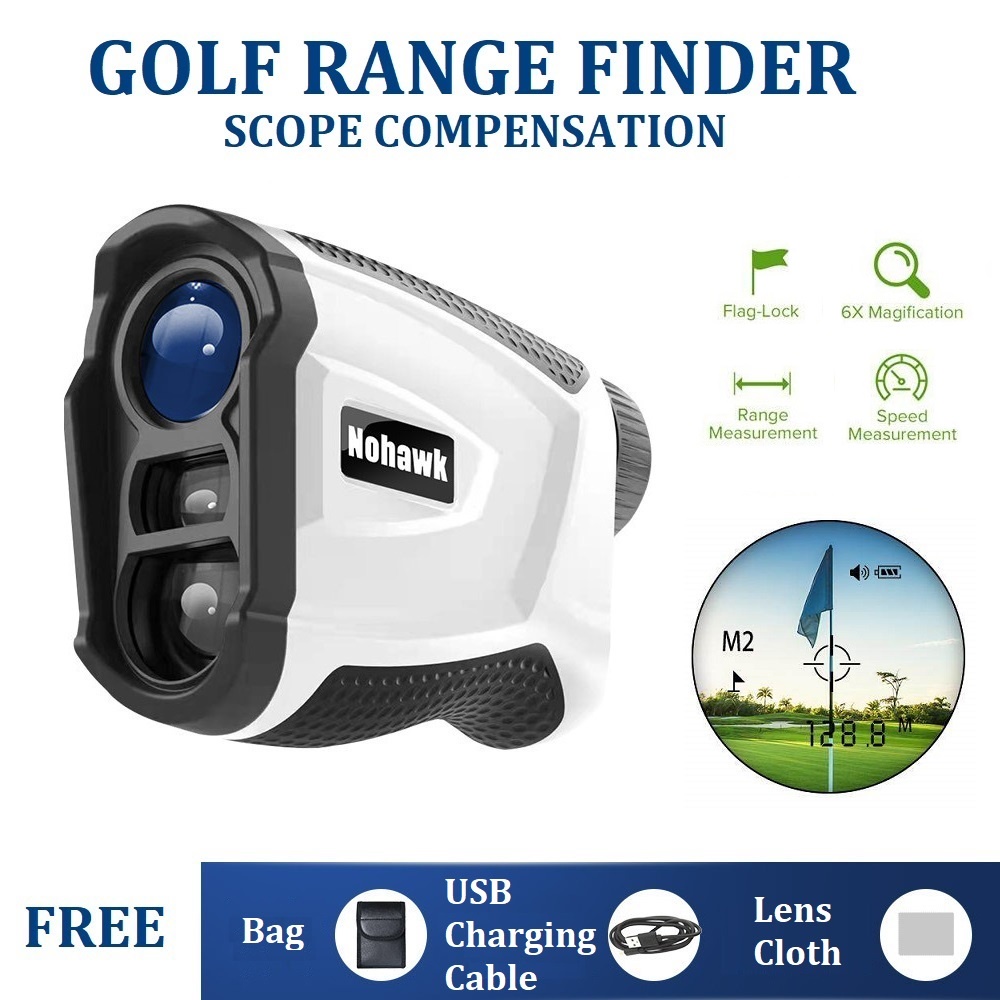 NoHawk Laser RangeFinder High-precision 600m Outdoor Infrared Handheld ...