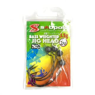 SABPOLO BASS WEIGHTED WORM HOOK 3.5g