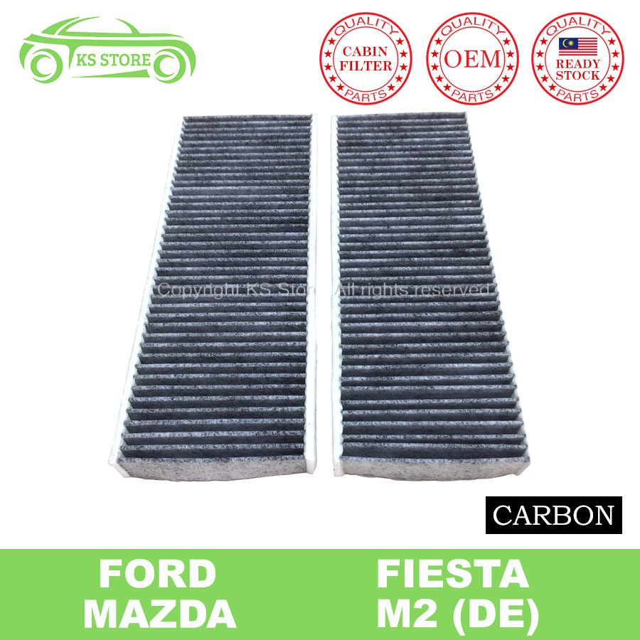 Ford Fiesta Mazda 2 Carbon Cabin Air Filter OEM NO 8V5J19G244AA Shopee Malaysia
