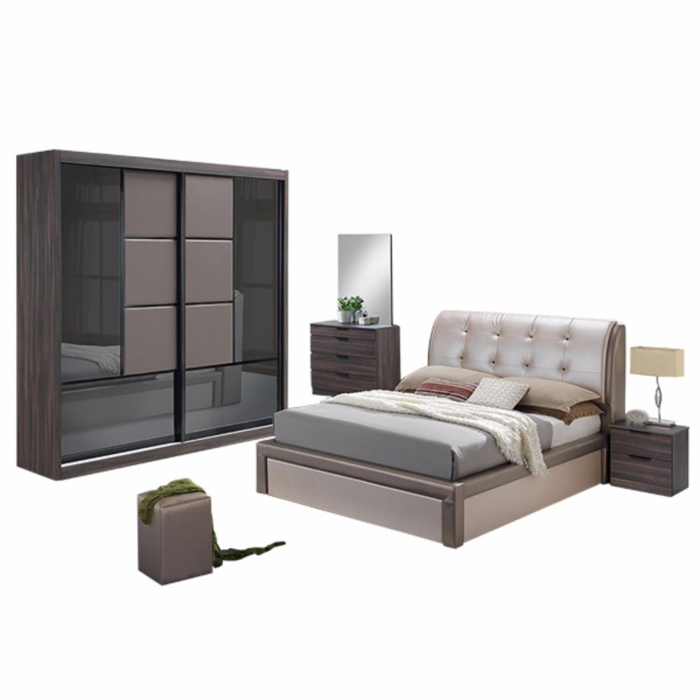 Mixbox Space Bedroom Set - Queen Fonce (5 Pcs) | Shopee Malaysia