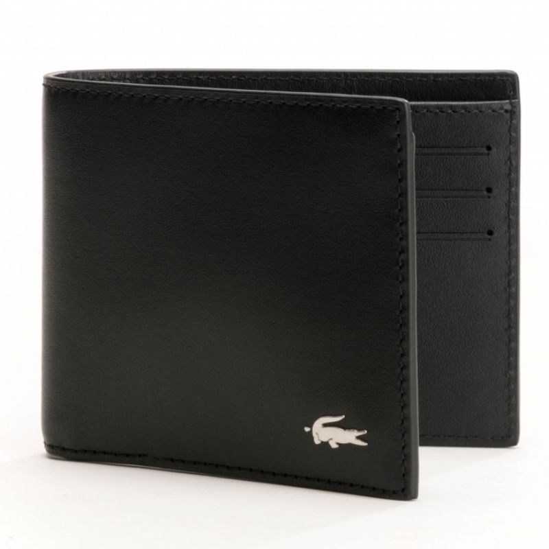 LACOSTE Men s Wallet Fitzgerald Leather Six Card Shopee Malaysia