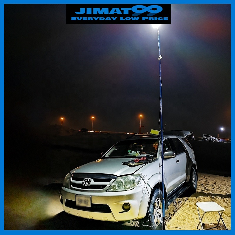 New 360 Light Emergency Car Lighting Telescopic Fishing Rod LED Outdoor ...