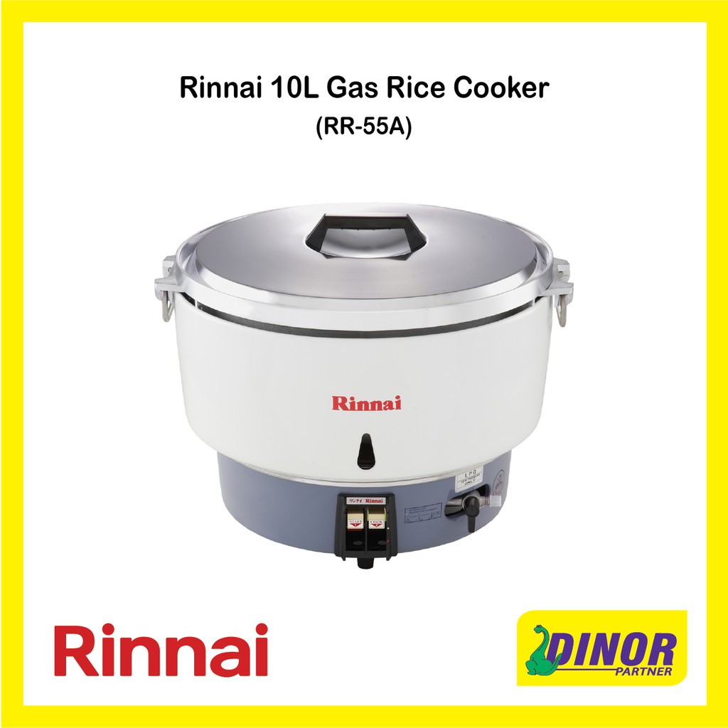 Rinnai 10L Gas Rice Cooker RR-55A Large Or Small Quantities (25-55 Cups ...