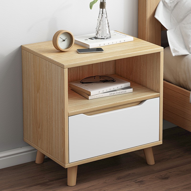 Simple bedside table simple modern bedroom economy mini small Nordic ...