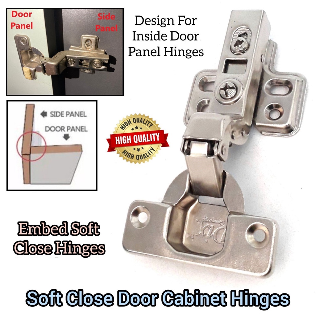 Super Heavy Duty Embed Soft Close Hydraulic Conceal Furniture Door Cabinet  Hinges