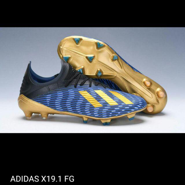 Gold X19 Blue Hi-Grade Adidas FG Shopee Malaysia