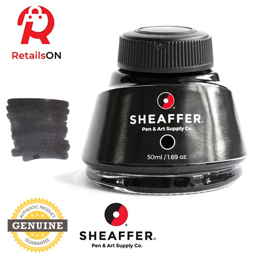 Sheaffer Skrip Ink Bottle 50ml Black / Fountain Pen Ink Bottle Black ...