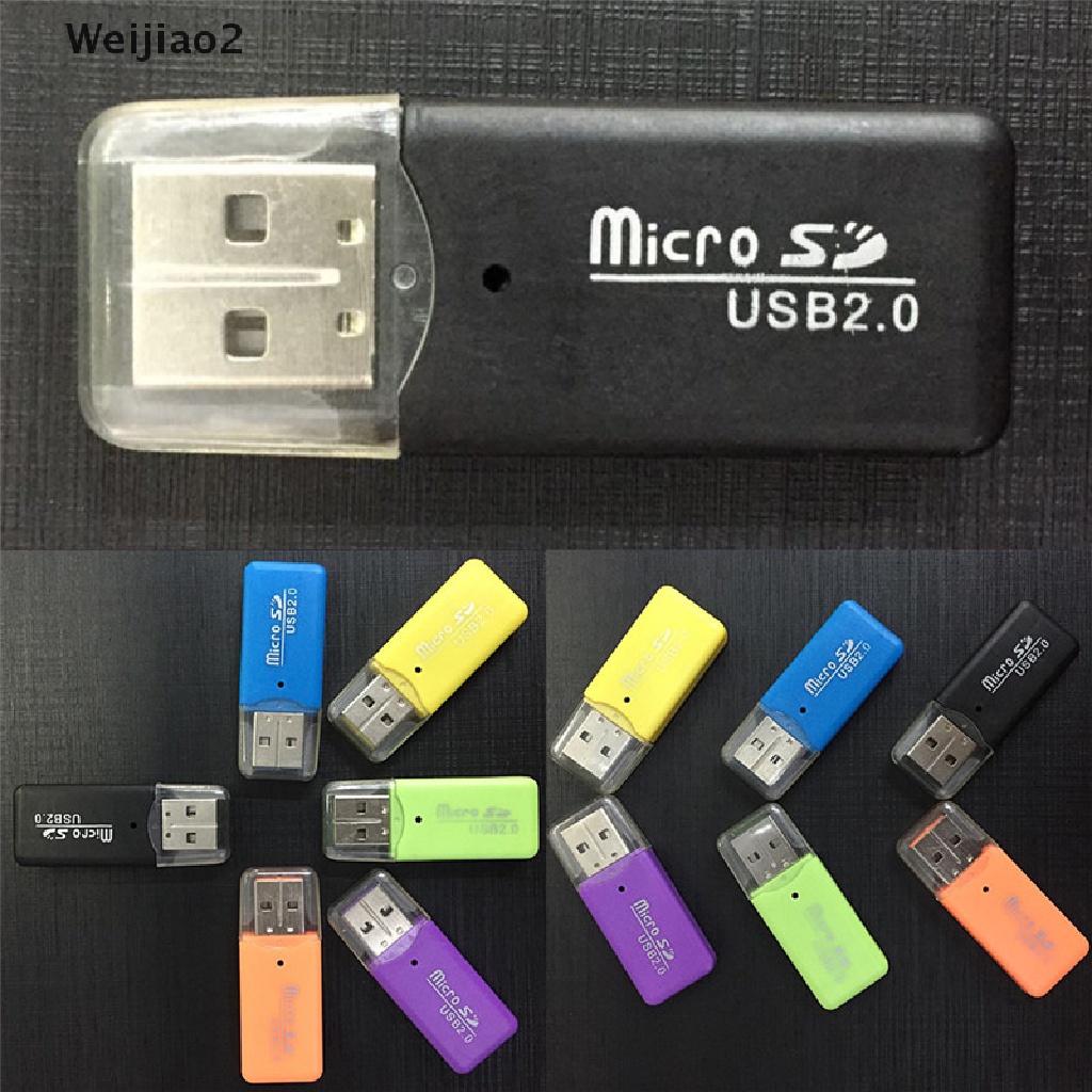 Weijiao2 Hot Mini USB SD/MMC Memory Card Reader 480Mbps For Computer ...