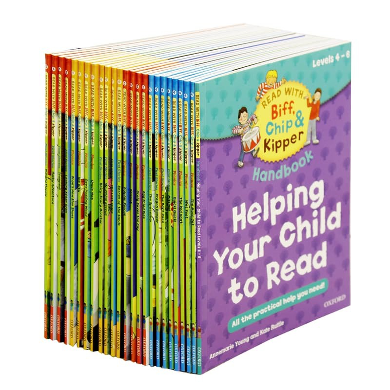 Oxford Reading Tree Read with Biff Chip Kipper: Level 4-6: (25 BookS ...