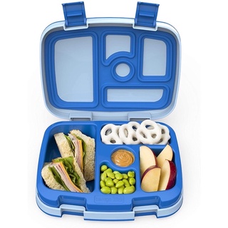 Bentgo Kids Prints Leak-Proof, 5-Compartment Bento-Style Kids Lunch Box - Tropical