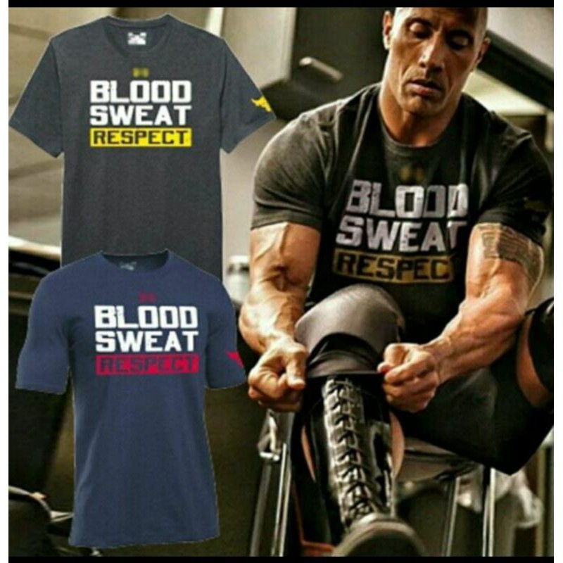 Blood sweat shop respect t shirt